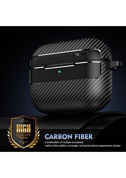 Pro 3. Nesil Uyumlu Karbon Fiber Hybrid Polymer Technology Premium Kulaklık Kılıfı fırsatları