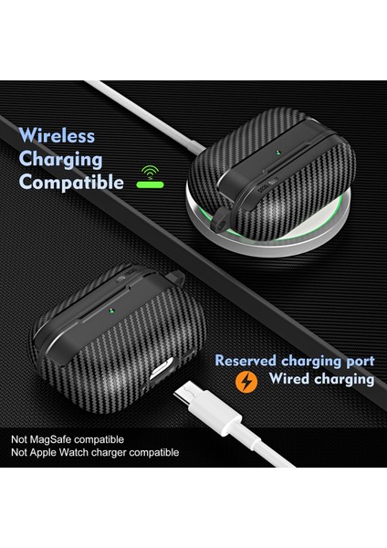 Pro 3. Nesil Uyumlu Karbon Fiber Hybrid Polymer Technology Premium Kulaklık Kılıfı fiyatları