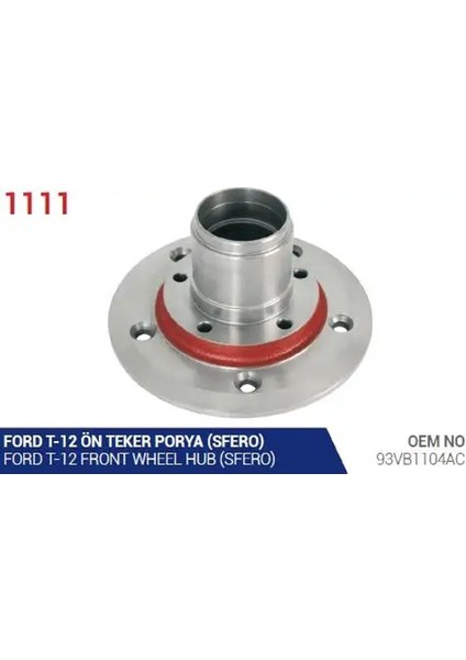 1111 On Poyra 93VB1104AC (2 Adet Fiyatıdır)