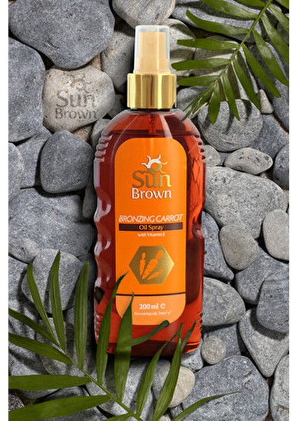 Yoğun Bronzlaştırıcı Havuç Yağı SPF 0 Cilde Parlaklık ve Yumuşaklık 200 ml