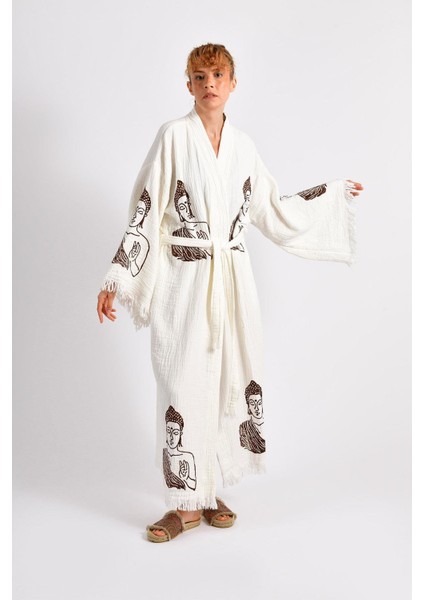 Naturel Serenity Buddha Kimono