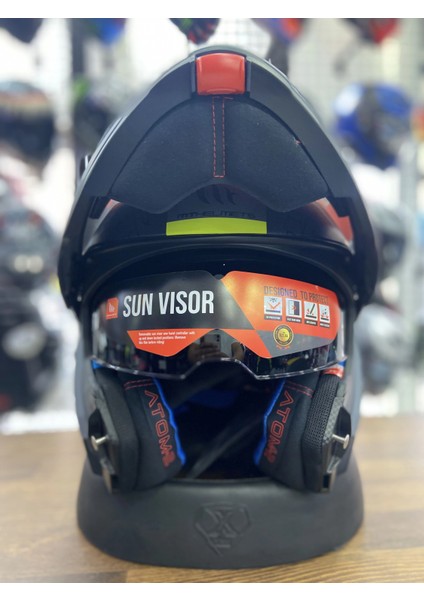 Atom Sv 2 Çene Açılır Kask Yeni Sezon modelleri