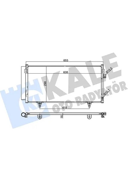 389500 Klima Radyatoru 73210FG000 73210SC000 73210SC001