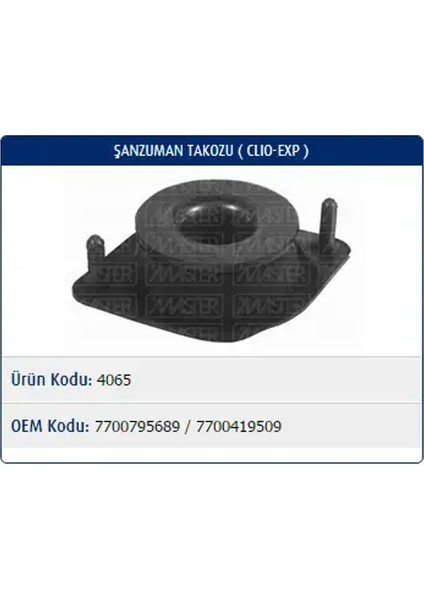 M4065 Sanziman Takozu 7700795689 7700806577