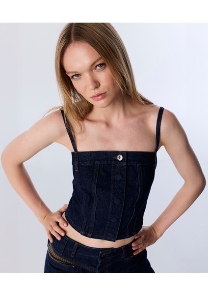 KARE YAKA CROP BLUZ TW6250006075629