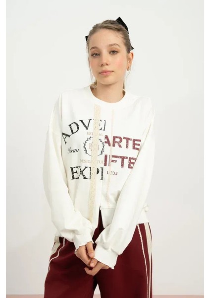 Kız Çocuk 7860 Önü Eksraforlu 2 Iplik Sweat fiyatları