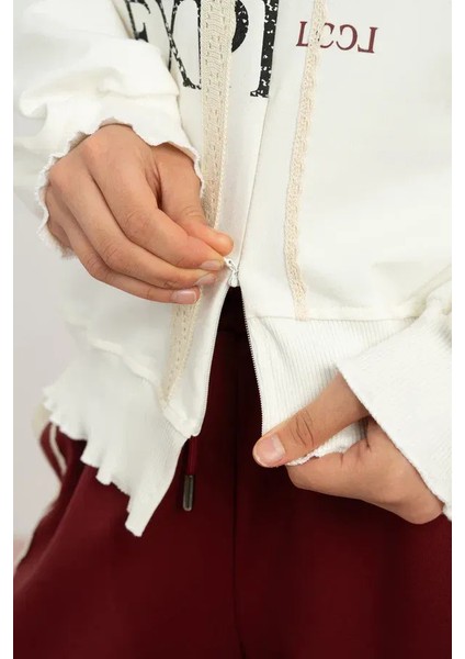 Kız Çocuk 7860 Önü Eksraforlu 2 Iplik Sweat indirimleri