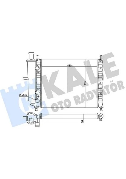 359140 Motor Radyatoru 46534995 K46534995
