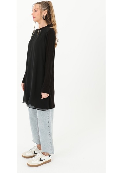 Kadın Balıkçı Yaka Tül Detaylı Bluz fiyatları