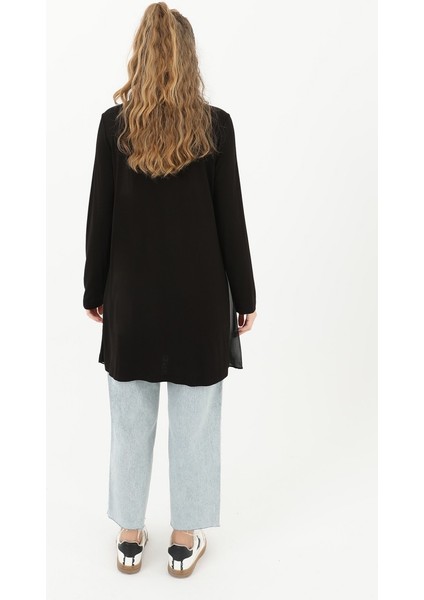 Kadın Balıkçı Yaka Tül Detaylı Bluz modelleri