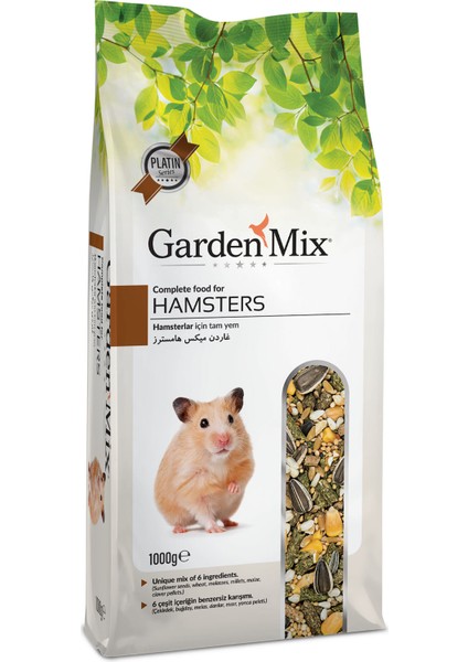 Techmrt Gardenmix Platin Hamster Yemi 1kg