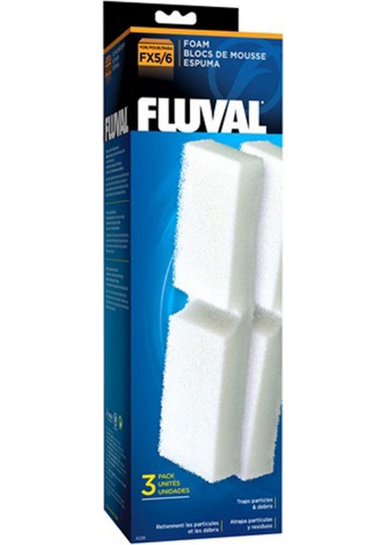Techmrt Fluval Filtre Süngeri #fx6 (3 Lü)