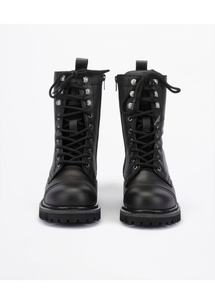 Alice Kadın Siyah Baskılı Deri Bot fiyatları