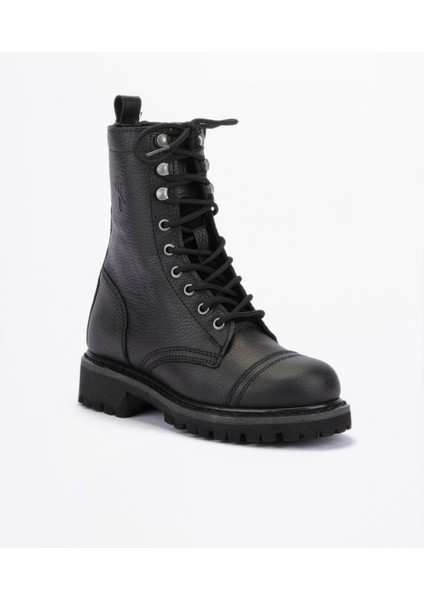 Alice Kadın Siyah Baskılı Deri Bot fırsatları