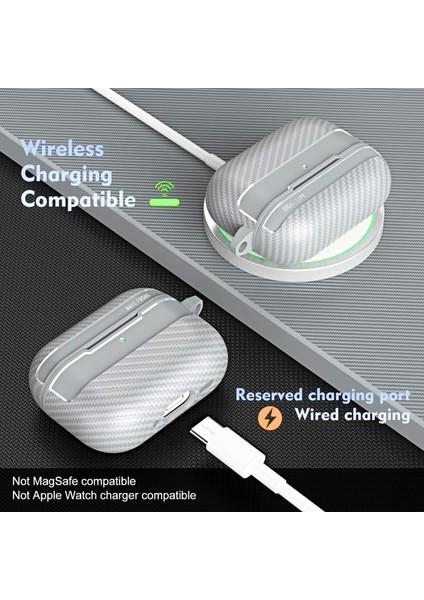 Pro 3. Nesil Uyumlu Karbon Fiber Hybrid Polymer Technology Premium Kulaklık Kılıfı fiyatları