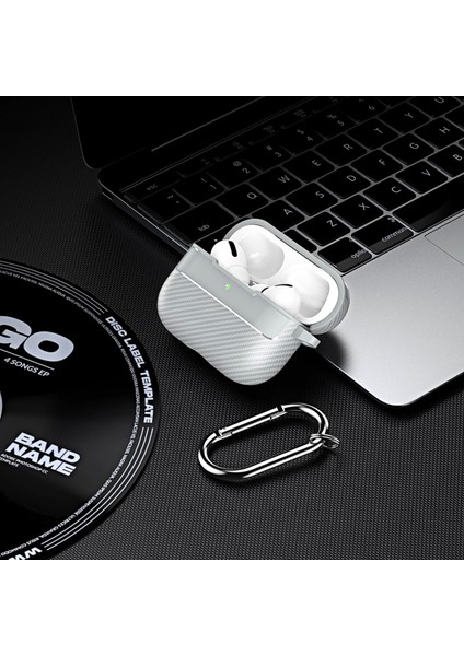 Pro 3. Nesil Uyumlu Karbon Fiber Hybrid Polymer Technology Premium Kulaklık Kılıfı