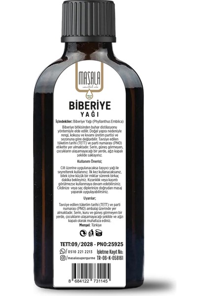 Saf Biberiye (Kuşdili) Yağı 100 ml fiyatları