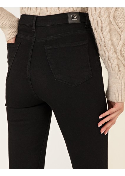 Kadın Siyah Skinny Fit Jean Pantolon 50254383-VR046