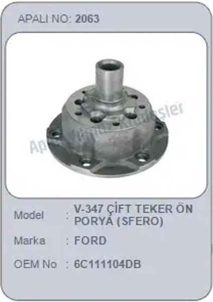 2063 On Poyra 6C111104BC 6C111104DB