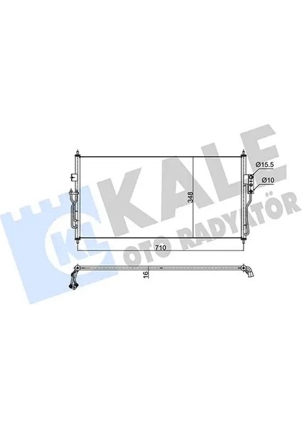 350645 Klima Radyatoru 2765095F0A 2765095F0B