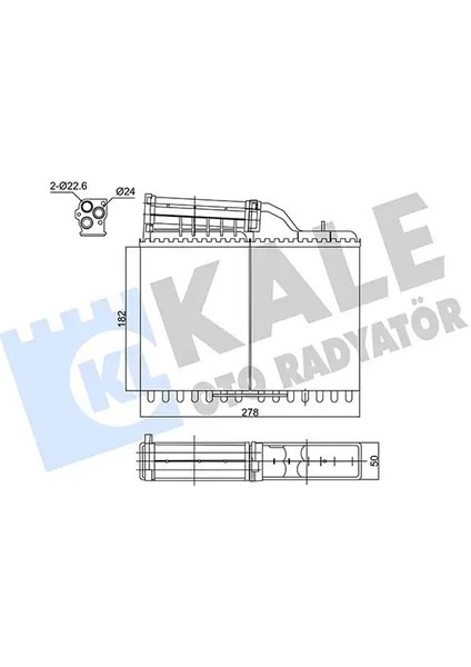 346465 Kalorifer Petegi 1384725 64111384325 64111384725