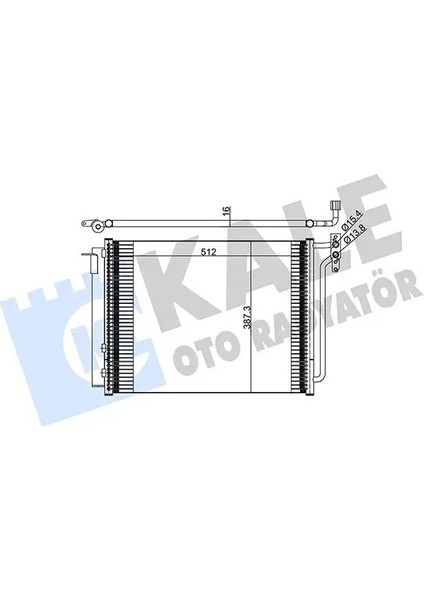 390900 Klima Radyatoru 64536914216 64538381543