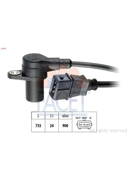 90074 Krank Sensoru 3965042140 7756925 7799033