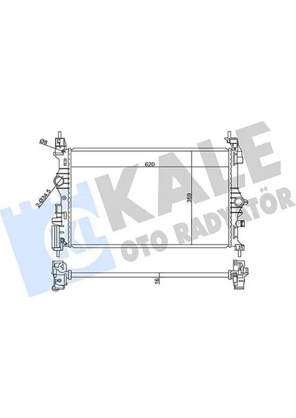 358955 Motor Radyatoru 1300363 1300378 13378215