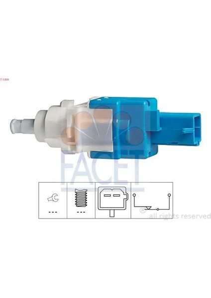 71209 Debriyaj Pedal Musiri 51742745