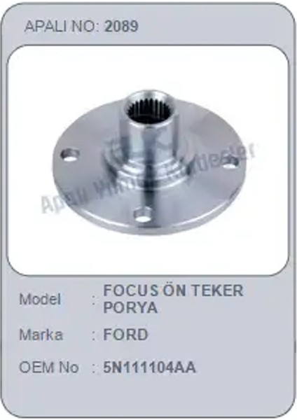 2089 On Poyra 5N111104AA (2 Adet Fiyatıdır)
