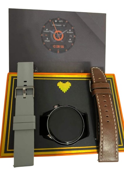 Techmrt Yuvarlak Kasa 46MM Akıllı Saat Android ve Ios Uyumlu Uyku ve Sağlık Takibi indirimleri