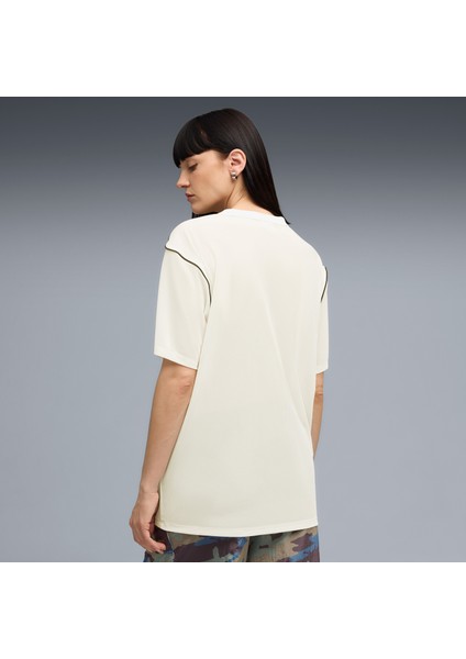 Nine To Five Mesh Kadın Beyaz Tişört.57 fiyatları