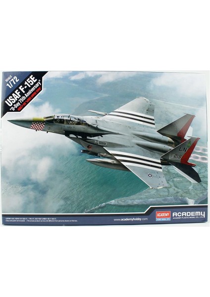 12568 1/72 Ölçek, Usaf F-15E Savaş Uçağı, Plastik Model Kiti