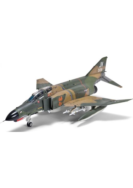 48-10 1/48 Ölçek, F-4e Early Phantom Iı Savaş Uçağı, Plastik Model Kiti