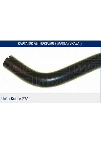 M2784 Radyator Hortumu Alt 46417238