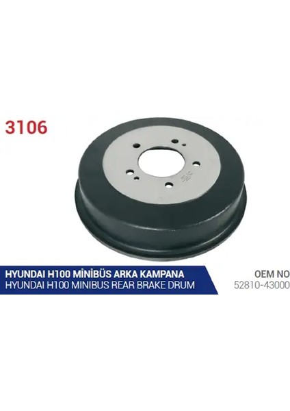 3106 Fren Kampanasi 5281043000