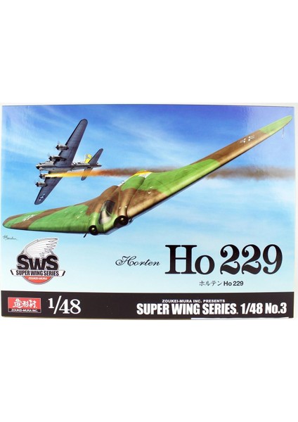 48-03 1/48 Ölçek, Horten Ho 229 Savaş Uçağı, Plastik Model Kiti