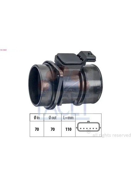 101364 Hava Debimetresi 1380084A50 1380084A50000 1658000Q0A