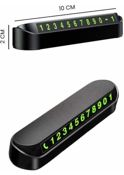 Techmrt Araç Park Numaratörü Tüm Araçlara Uyumlu Araba Numaralık modelleri