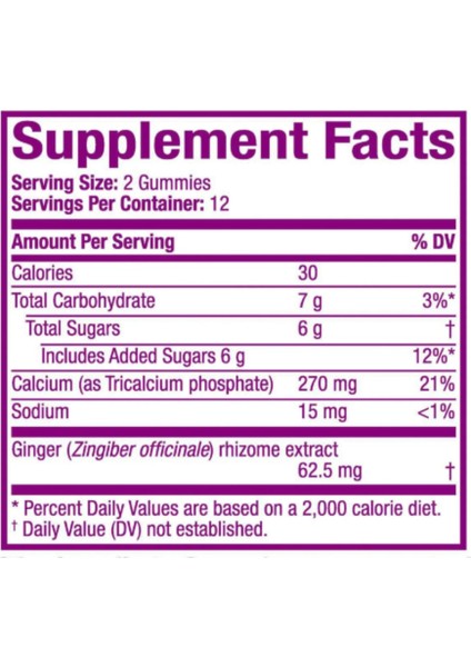 Pepto Bismol Nauseds Gınger Gummy Berry Cıtrus Flavored 24 Gummıes modelleri