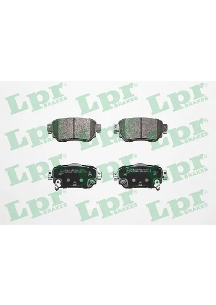 05P1992 Arka Fren Balatasi 440600963RC299D 440603981R 440605889R