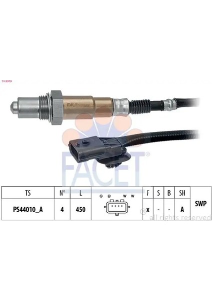 108309 Oksijen Sensoru 2269000Q0F 8200650085