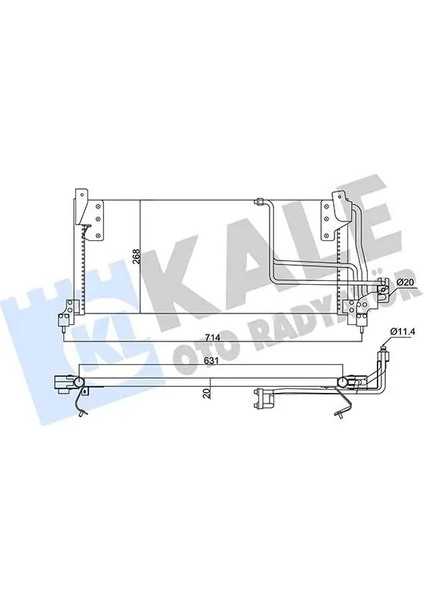 382525 Klima Radyatoru 1618015 1618045 1618071