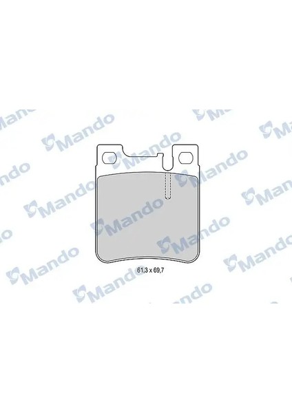 MBF015655 Arka Fren Balatasi 05143633AA 05143633AB 5143633AA