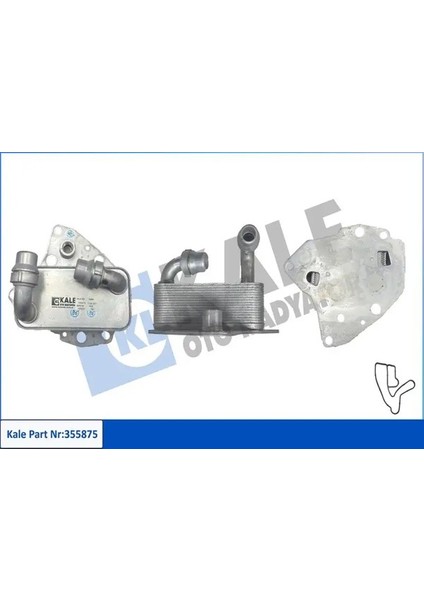 355875 Motor Yag Sogutucusu 1660079J80 55208626 55220875