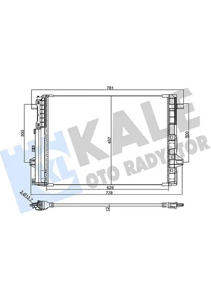 357725 Klima Radyatoru 2465000054 2465000454 921005DA0A
