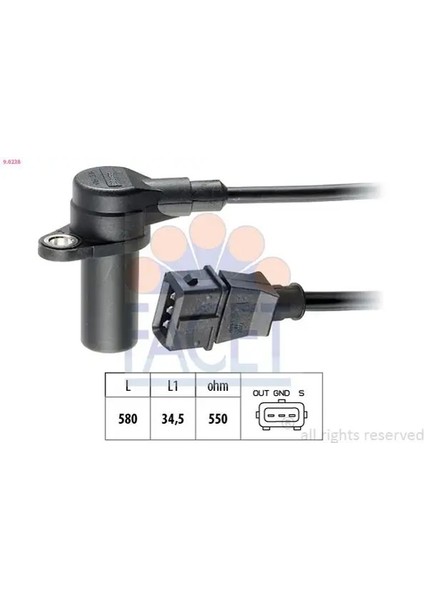 90238 Krank Sensoru 6238098 90520854