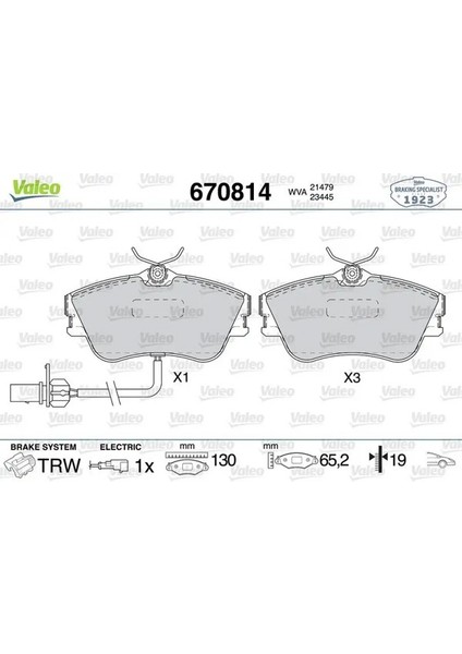 670814 On Fren Balatasi 7D0698151B 7D0698151G