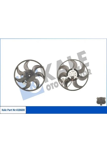 418600 Fan Motoru 13205947 1341386