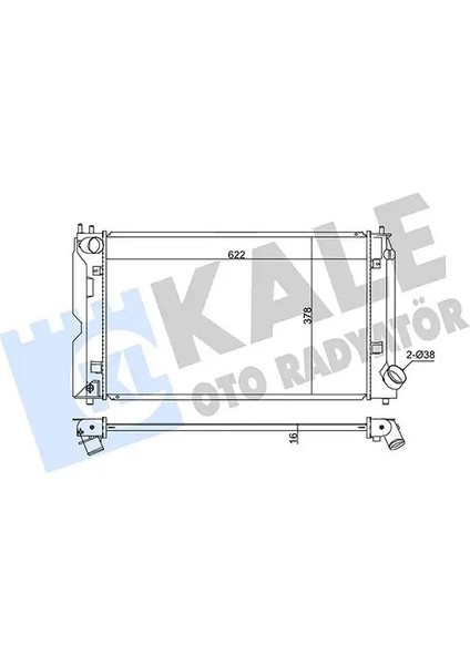 342205 Motor Radyatoru 164000G020 164000G030 164000G031